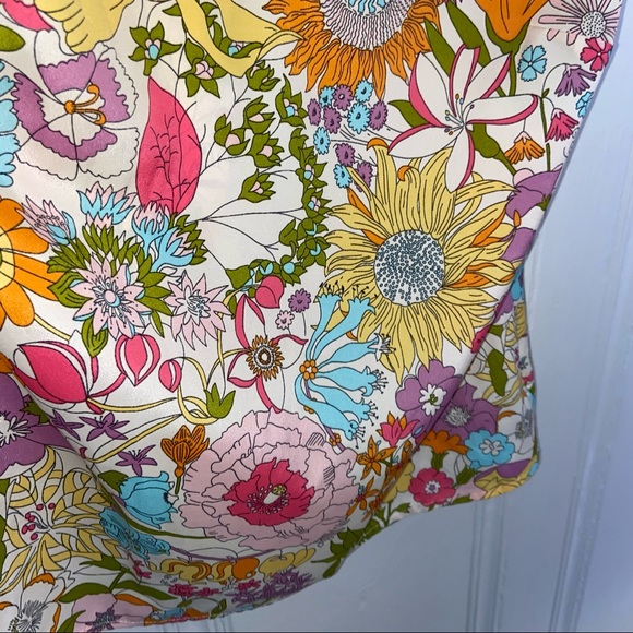 Liberty Of London Floral Ruffle Blouse - Picture 6 of 7